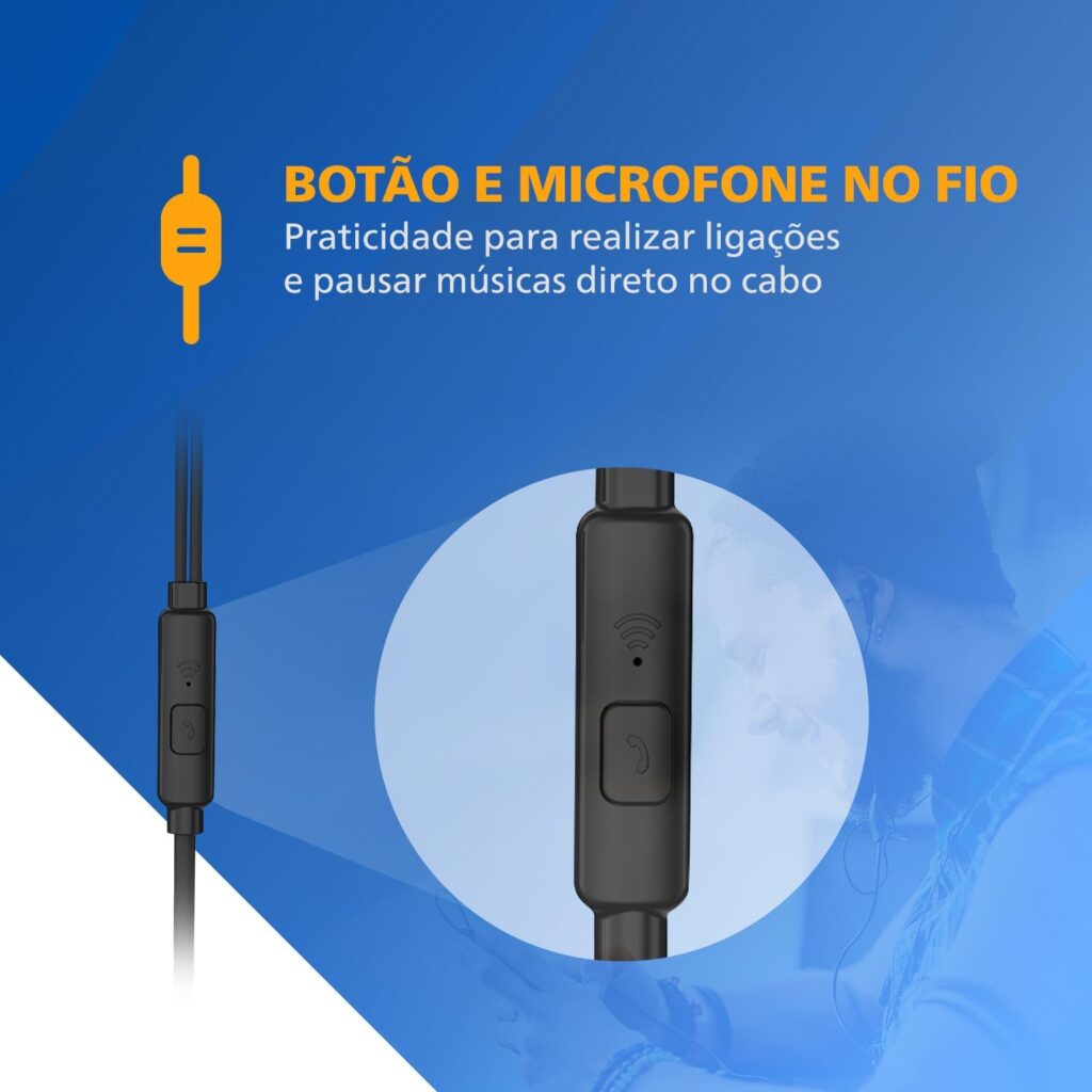 fone de ouvido philips preto