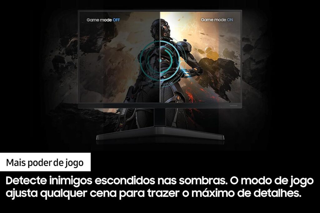 monitor gamer t350 24 samsung fhd preto